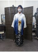 卒業式 袴着付け&ヘアセット
