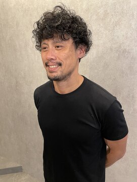 アトモスサニーテラス(Atmos sunny terrace) men's perm＊surf style