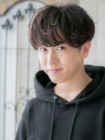 メンズヘア ビーセカンド 草加店(MENS HAIR B-2)&nbsp;エアリーソフトツイストパーマゆるふわマッシュR草加