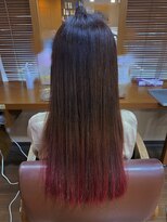 プレッソヘアー Presso hair&nbsp;グラデーション＆毛先ピンク