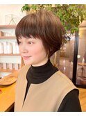 30代大人ショートボブ