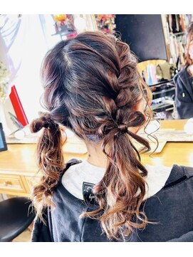 聖の華 ツインテール+リボン