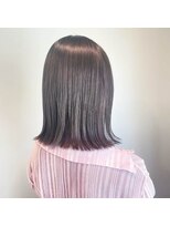 ヘアー ラニッシュ 流山セントラルパーク店(hair Lanish) ミディアム×ストレート