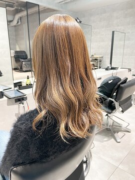 シーク 大森(Seek) ゆるふわウェーブ×シフォンベージュ