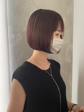 ガリカ 大名(Gallica) 【恒吉佐央理】大人の色気◎しっとりまとまるボブ/地毛風暗髪