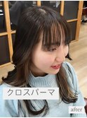 クロスパーマ【千葉・千葉駅・千葉駅北口】