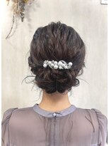 ヘアーサロン オリガミ(Origami)&nbsp;緩めシニオンアレンジ