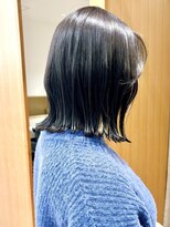 セイドット リー(Say. Ree)&nbsp;say.くびれレイヤー切りっぱなしボブ外ハネボブ似合わせカット