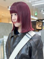 アイティーバイアルバム 下北沢店(IT by ALBUM)&nbsp;ベビーピンクセミディ美髪くびレイヤー_ba494401