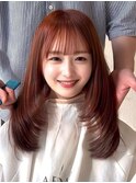 表参道アフロート張替　レイヤーシルエット　ワンカール◎