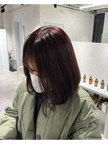 リアン バイ キートス(Lien by kiitos)&nbsp;ボブ/モーブブラウン/秋色/艶髪
