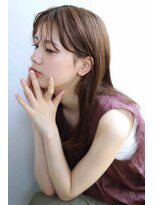 ウル(ulu)&nbsp;外はねボブ　透明感カラー　白髪ぼかし　名東区　大人女性