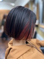 ゼロヘアー ガーデン(zero hair GARDEN) ボブ×インナーカラー