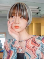 シオン(shion)&nbsp;似合わせカットメルティカラーフェザーショート_79422