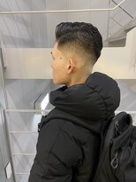 マイティ バイ エイチ(mighty by H)&nbsp;フェードカット　サイドパート