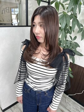 ベルヘアーデザイン 堺東(Belle hair Design) 外国人風/レイヤー/レイヤーカット/前上がりレイヤー/