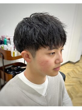 オリジン サロン(THE ORIGIN'S SALON) マッシュショート緩めツイストスパイラル