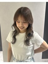 リアン バイ キートス(Lien by kiitos)&nbsp;ベージュカラー/ミルクティーベージュ/インナーカラー/ロング