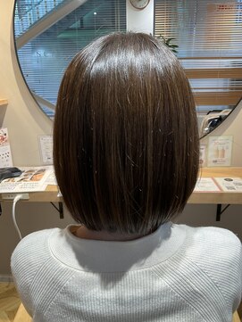 セン バイ エント(sen by emt) 艶髪暖色カラー×ボブ
