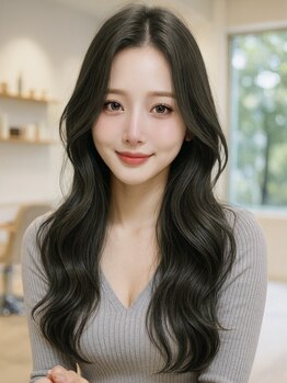 アーリィ 天神大名店(ARLY)の写真/《コテ巻き風パーマ&韓国風パーマで有名なサロン》独自の技術で綺麗なカールへ♪コテが苦手な方に人気◎