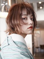 ギークス(GEEKS)&nbsp;【GEEKS渋谷】レイヤーボブ/ボブウルフ/顔周りレイヤー/秋カラー