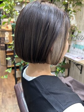 ルアナ 浦和店(Luana) イヤリングカラー×ボブ