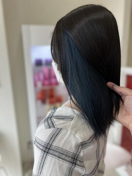 プログレス フレスポ富沢店(PROGRESS) デザインカラー×インナーブルー