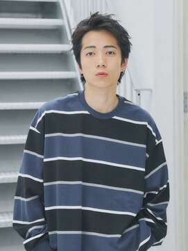 ジョエミバイアンアミ(joemi by Un ami) スパイキーショート アップバング ビジネスショート メンズヘア