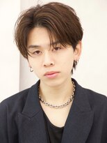 ルーシー 渋谷(LUCEY) センターパートフェザーパーマシャドウパーマメンズパーマ