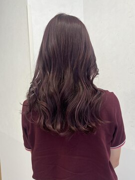 リア(Lia by KENJE) ハイライト×ピンクカラー♪