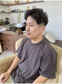 ツイスパ×アップバングショート