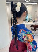 袴着付け/袴/卒業式着付け/着物/袴着付/袴ヘアセット/袴ヘア