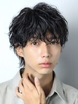 クロトヴィラ 天神大名(KUROT villa)&nbsp;黒髪マッシュウルフスパイラルルーズシャドウパーマ