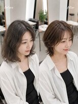 サンタフェ 豊田店(Santa'Fe)&nbsp;白髪ぼかしハイライトカラー/ハンサムショート