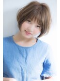 ふんわりナチュラルショートボブ☆小顔(富樫直樹)