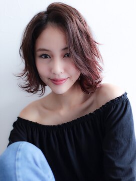 ミューズ 名古屋north(MUSE) 【Lycka上飯田】外ハネカジュアルボブ