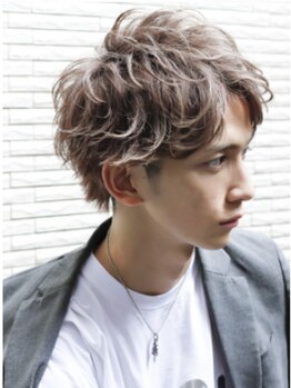 ヘアリゾート エーアイ 原宿(Ai for men)の写真/Men'sトレンド*カット+ツイストスパイラルパーマ¥6600/波巻きパーマ¥7700/カルマパーマ¥5500[原宿/原宿駅]