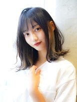 ミラリー 横浜(Mirareee)&nbsp;ひし形 好印象◎小顔 スパイラルインナカラー横浜