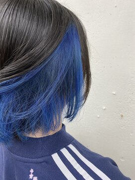 ノラ シンディ(NORA CYNDY) ブルーインナーカラー☆