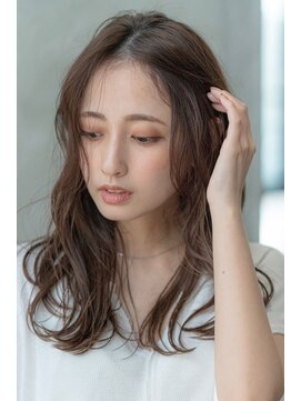 ランドバイハバナ 浅草(LAND by HAVANA) 大人かわいい/小顔レイヤー/20代30代/透明感ベージュ