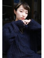 オーシャン(Ocean)&nbsp;［OCEANHair&Life水田成美］オン眉ショート個性派デザインカラー