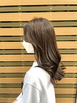 大人かわいいコテ巻き＊ショコラベージュ63ZinaCENTRAL