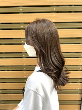 ジーナ セントラル銀座(Zina) 大人かわいいコテ巻き＊ショコラベージュ63ZinaCENTRAL