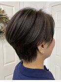 ショートヘア×アシメ