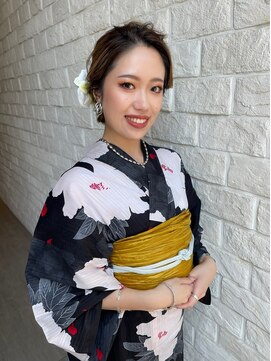 ヘアメイク マリア 福岡天神西通り(hair make MARIA) シニヨンアップ