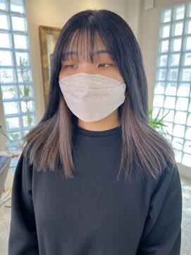 ルーチェ(Luce) ◆ピンクベージュ インナーカラー◆