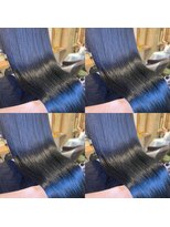 アルーシェ 新宿店(Alushe)&nbsp;ブルーブラック　艶髪