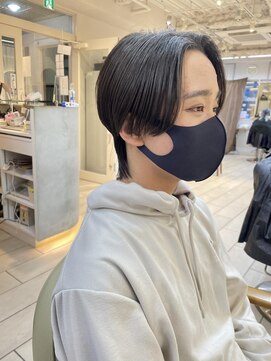 テトラ バイ ネオリーブ 横浜西口店(tetra by neolive) 横浜★韓国風ナチュラルパーマのセンターウルフ