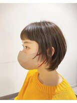 ヤヨイブレインズフェアリー(YAYOI BRAINS fairy) ワイドバングとボブウルフスタイル