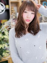 カバーヘア ブリス 戸田公園西口店(COVER HAIR bliss)&nbsp;シースルーバングくせ毛風ゆるふわパーマc5戸田公園20代30代40代